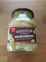 Kartoffeln in Scheiben