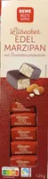 Lübecker Edelmarzipan mit Zartbitterschokolade