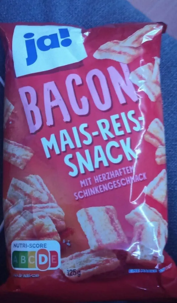 Bacon Mais-Reis-Snack