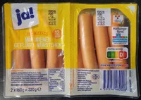 Delikatess Mini-Wiener Geflügelwürstchen