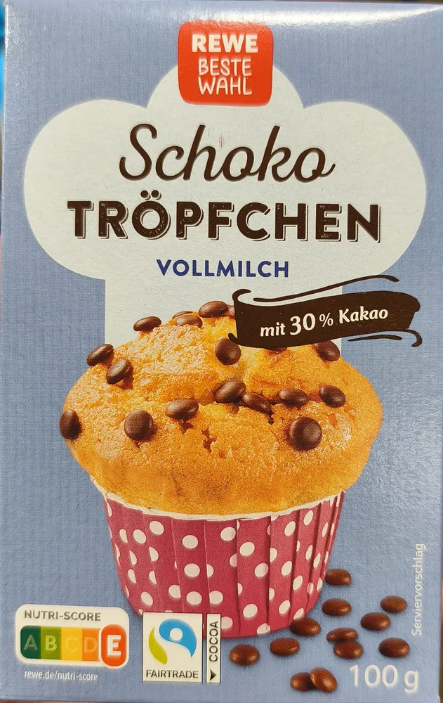 Schoko Tröpfchen Vollmilch