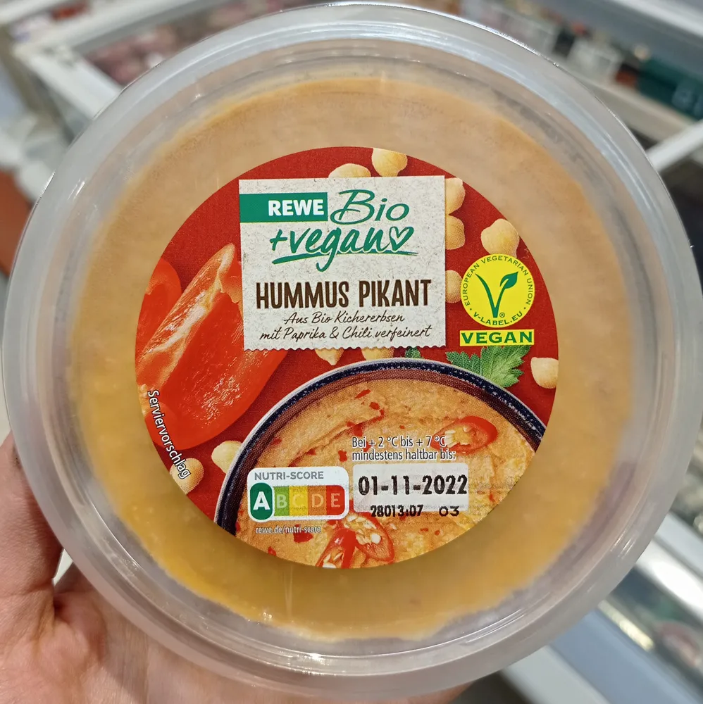 Humus Pikant Bio Vegan