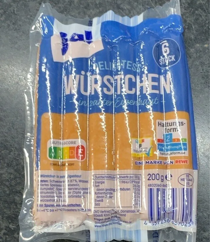 Delikatess Würstchen