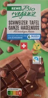 Schweizer Tafel Ganze Haselnuss