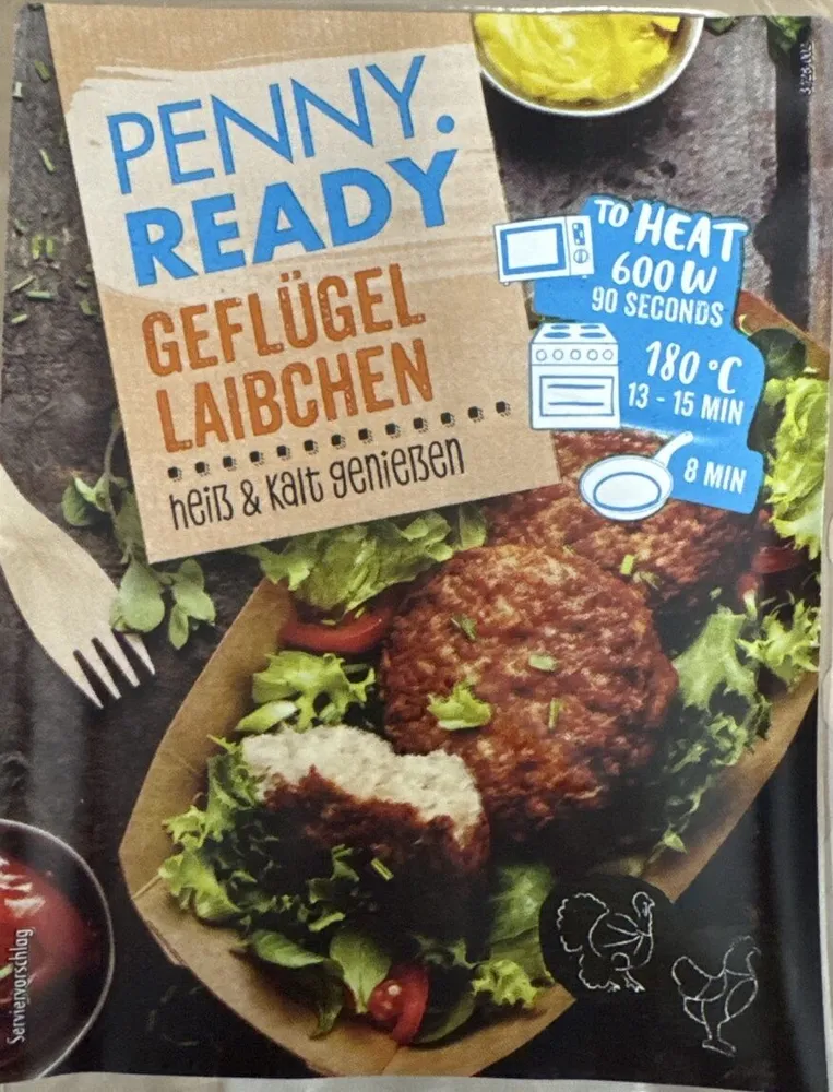 Geflügel Laibchen