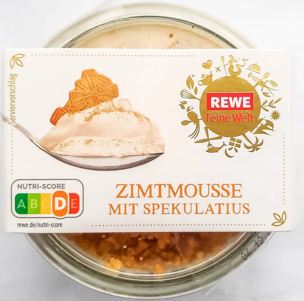 Zimtmousse mit Spekulatius