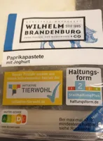 Paprikapastete mit Joghurt