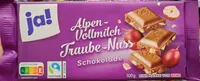 Traube-Nuss-Schokolade