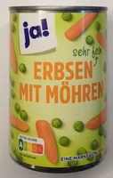 Erbsen mit Möhren