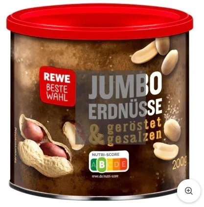 Erdnüsse geröstet & gesalzen