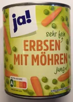 Erbsen mit Möhren