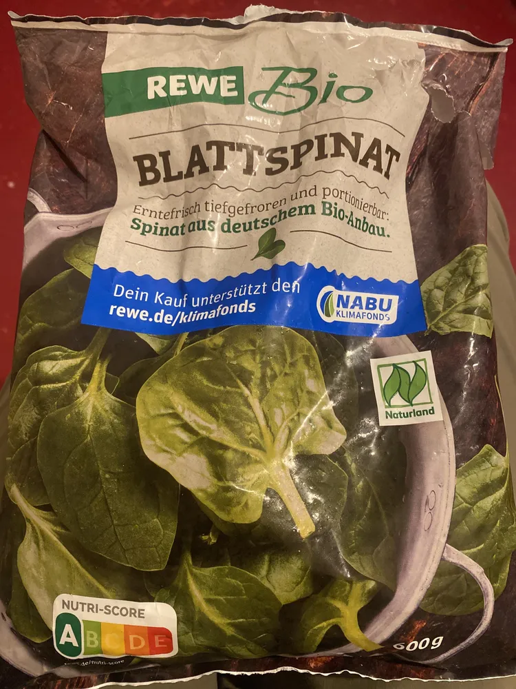 Bio Blattspinat