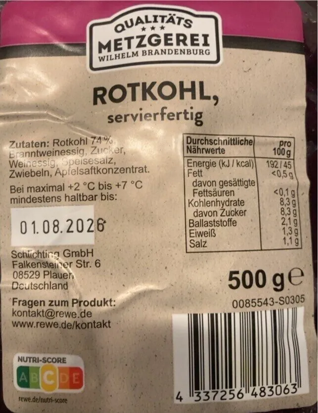 Rotkohl