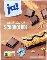 Müsli-Riegel Schokolade