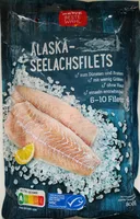 Alaska Seelachsfilet angefangen