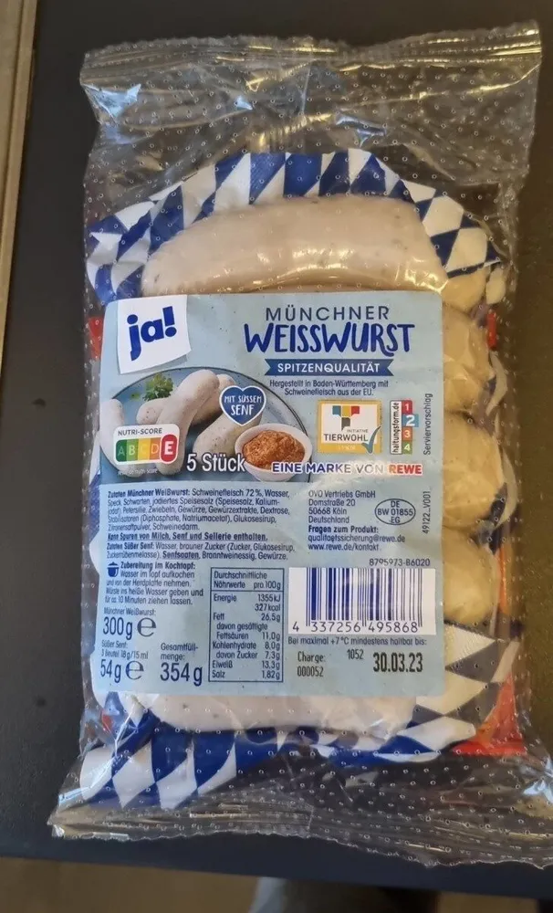 Münchner Weisswurst
