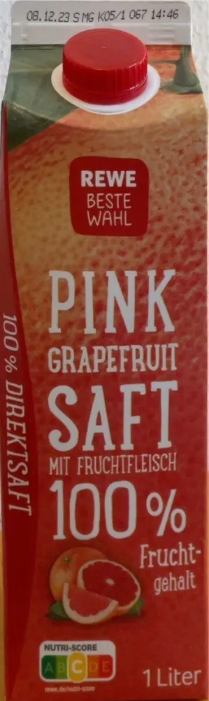 Pink Grapefruit Saft