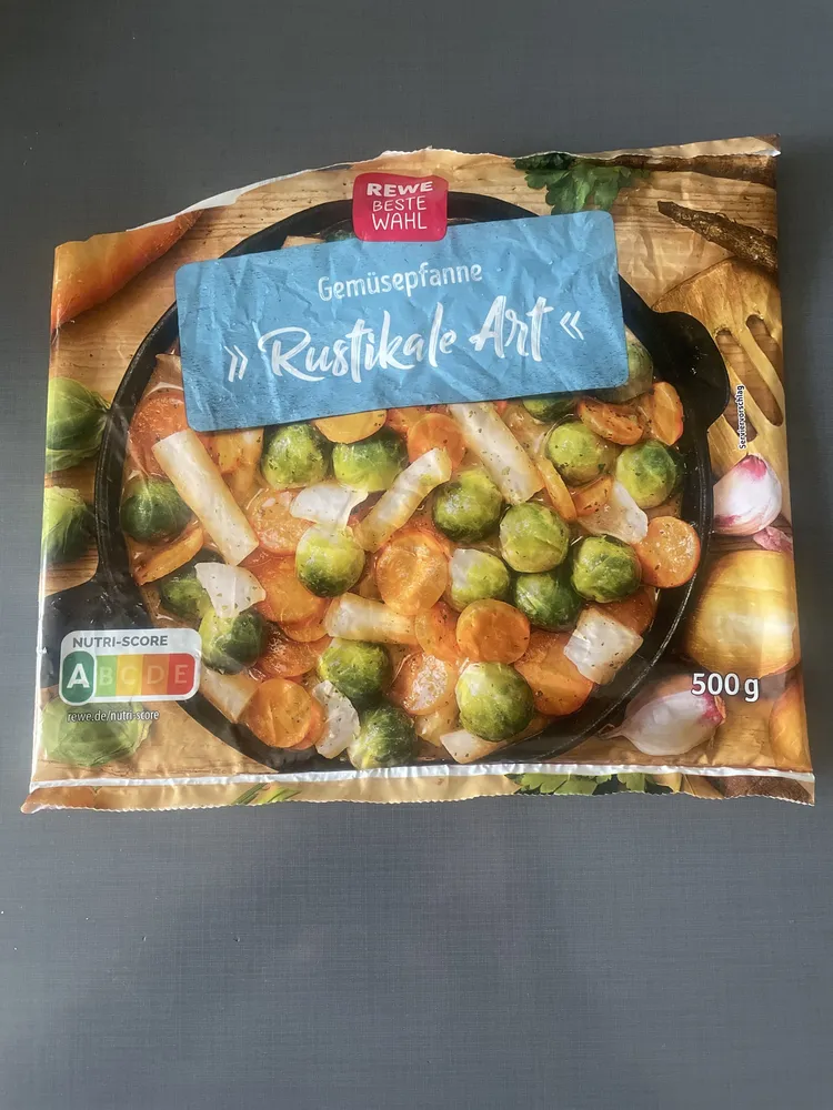 Gemüsepfanne "Rustikale Art"