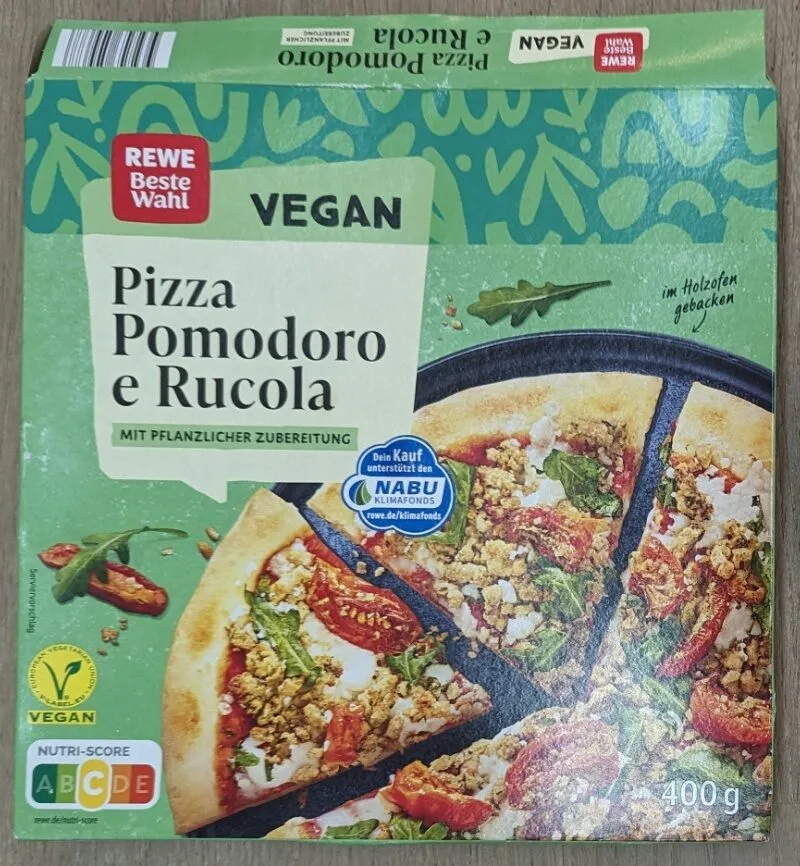 Pizza Pomodore e Rucola