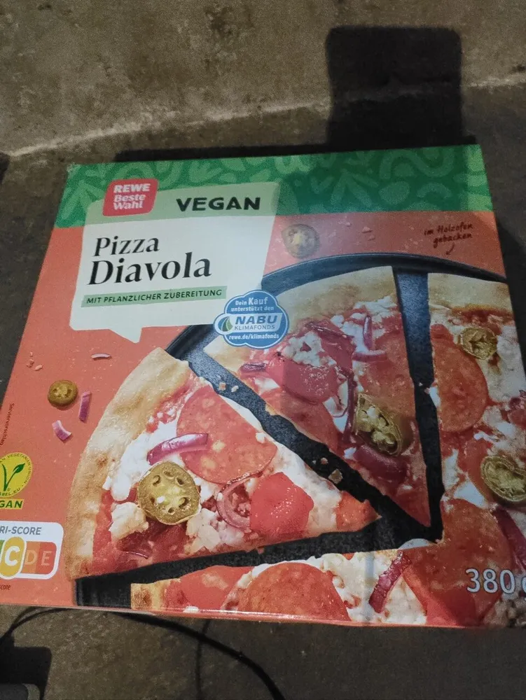 Pizza Diavola vegan