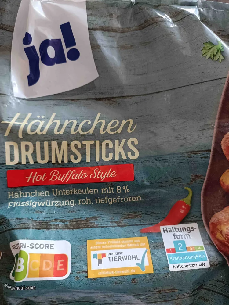 Hähnchen Drumsticks (Hot Buffalo Style)