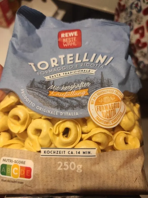 Tortellini Käse und Ricotta