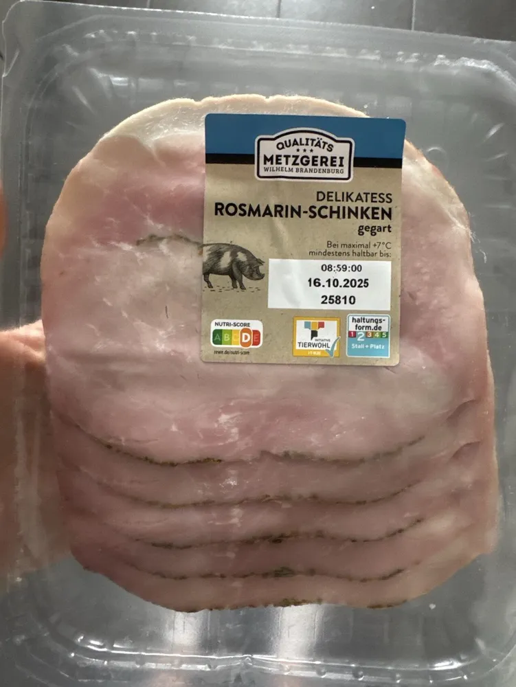Delikatess Rosmarin-Schinken