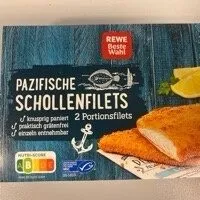 Pazifische Schollenfilets