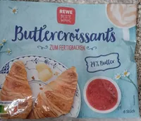 Buttercroissants zum Fertigbacken