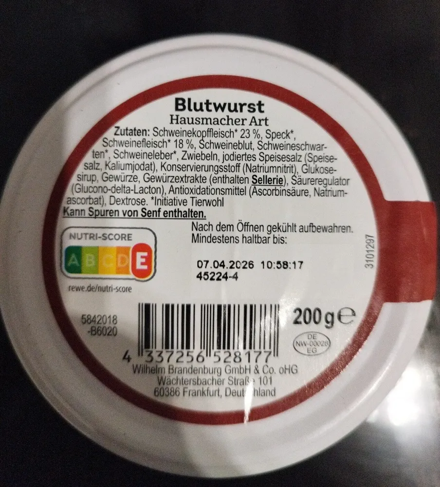 Blutwurst