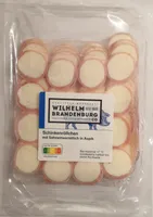 Schinkenröllchen mit Sahnemeerrettich