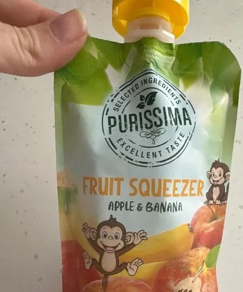 Piure de fructe apple and banana