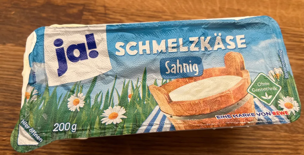 Schmelzkäse Sahne
