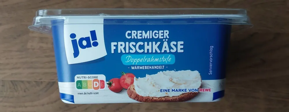Cremiger Frischkäse Doppelrahmstufe