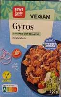 Gyros auf Basis von Sojamehl mit Zwiebeln