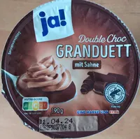 Double Choc Granduett mit Sahne