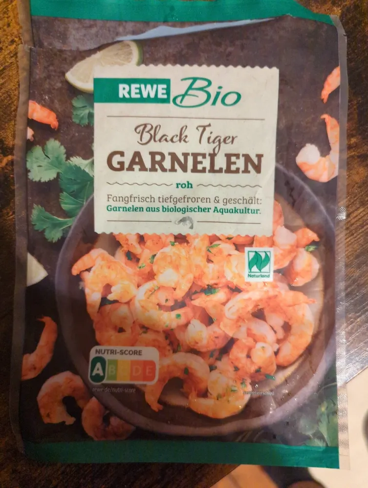 Black Tiger Garnelen
