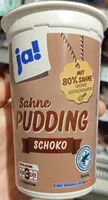 Sahne-Pudding Schokolade