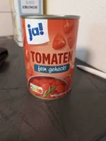 Tomaten fein gehackt