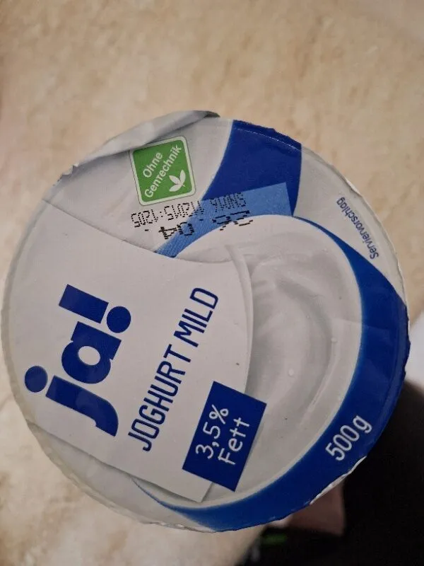 Joghurt Mild 3,5 % Fett