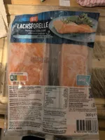 Lachsforelle, mit Haut