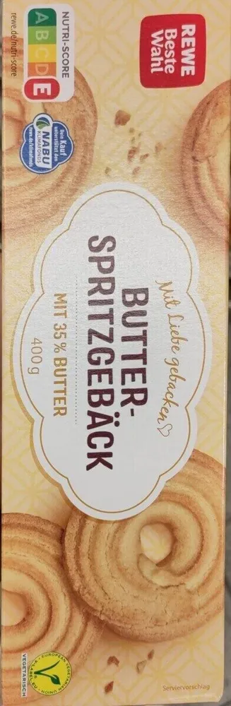 BUTTER-SPRITZGEBÄCK