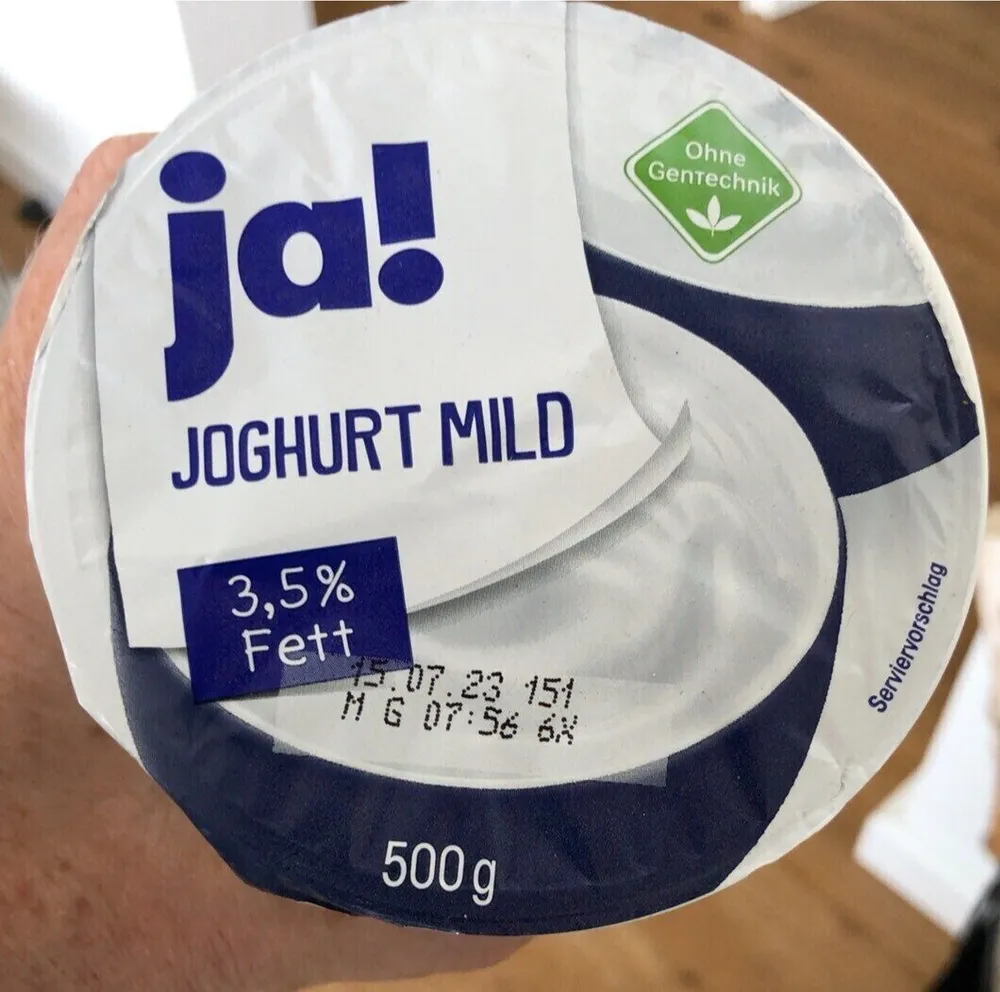 JOGHURT MILD 3,5% Fett