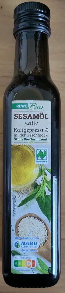Sesamöl Nativ