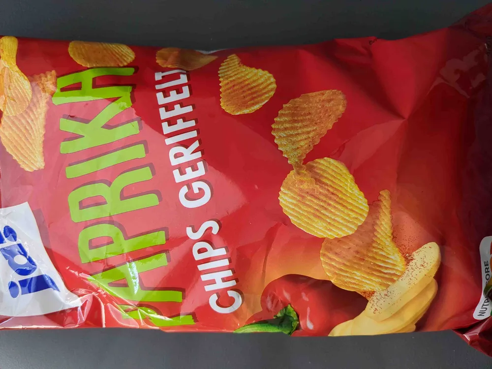 Chips Paprika geriffelt