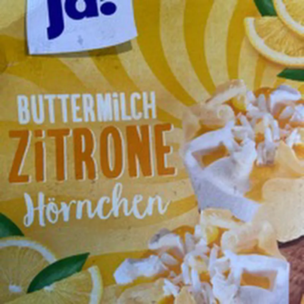 Buttermilch Zitrone Hörnchen