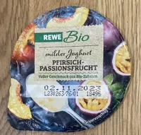 Bio Joghurt Pfirsich-Passionsfrucht