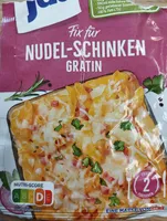 Nudel Schinken Gratin