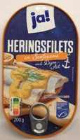 Heringsfilets in Senfcreme nach Dijon-Art