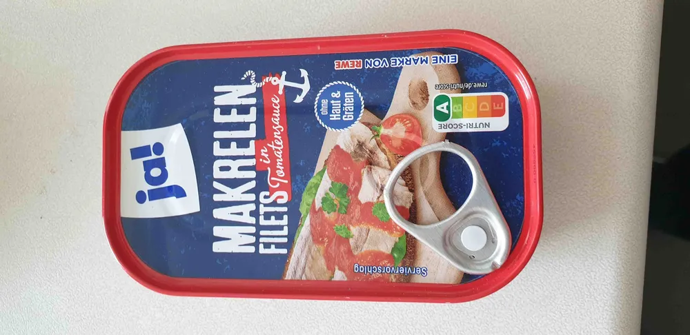 Makrelenfilets in Tomatensauce